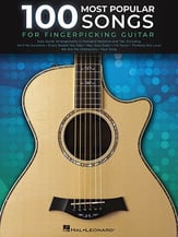 100 Most Popular Songs For Fingerpicking Guitar Guitar and Fretted sheet music cover